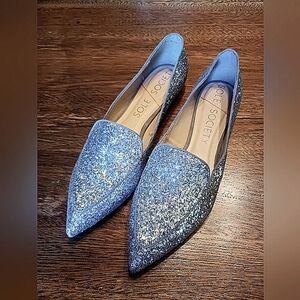 Sole Society Cammila Silver Loafer